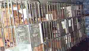 Secure Cold Storage Rack System